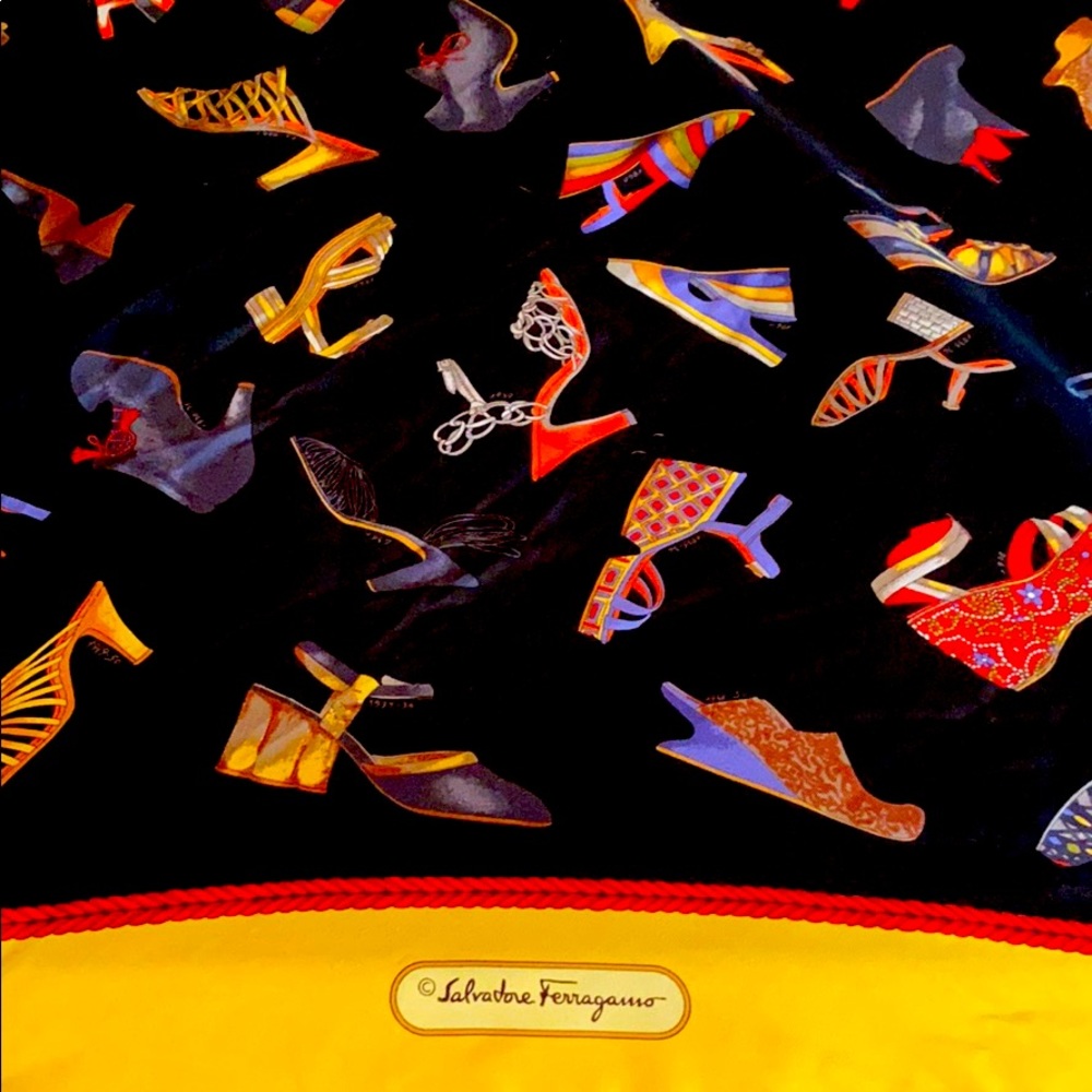 Salvatore Ferragamo Silk Scarf